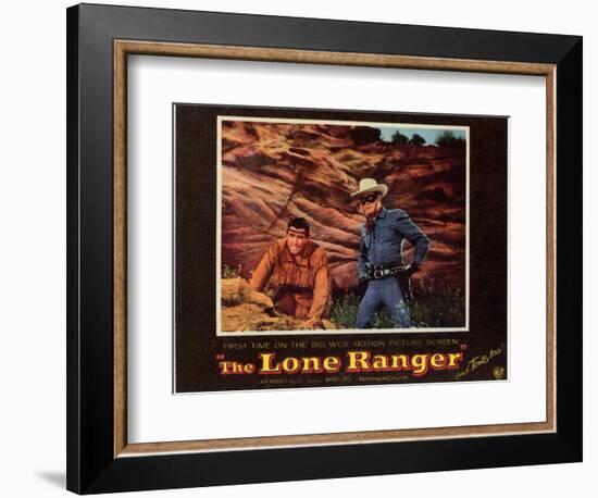 The Lone Ranger, 1956-null-Framed Premium Giclee Print