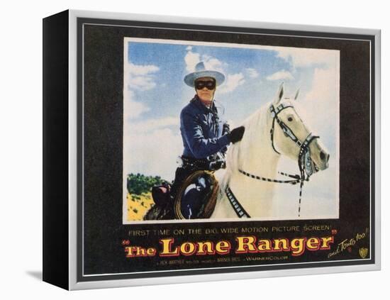 The Lone Ranger, 1956-null-Framed Stretched Canvas
