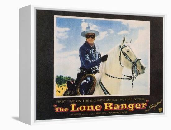 The Lone Ranger, 1956-null-Framed Stretched Canvas