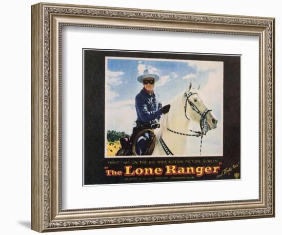 The Lone Ranger, 1956-null-Framed Premium Giclee Print