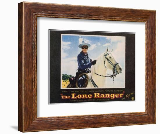 The Lone Ranger, 1956-null-Framed Premium Giclee Print