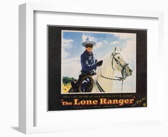 The Lone Ranger, 1956-null-Framed Premium Giclee Print