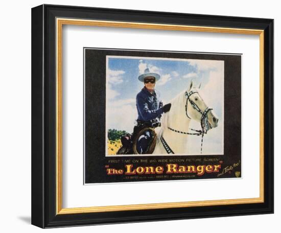 The Lone Ranger, 1956-null-Framed Premium Giclee Print