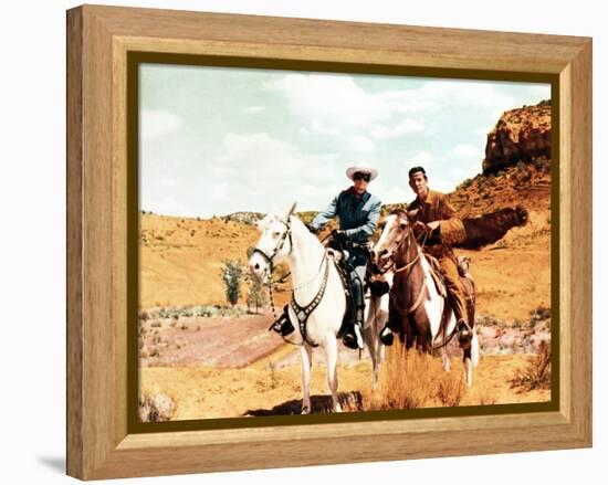 The Lone Ranger-null-Framed Stretched Canvas