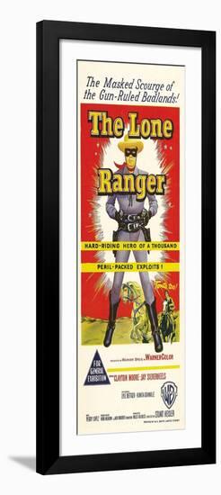 The Lone Ranger-null-Framed Art Print