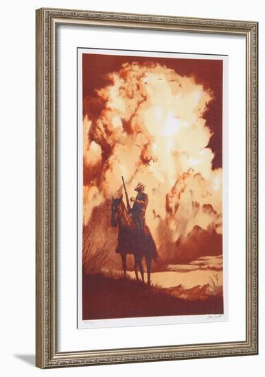 The Lone Rider-John Duillo-Framed Limited Edition