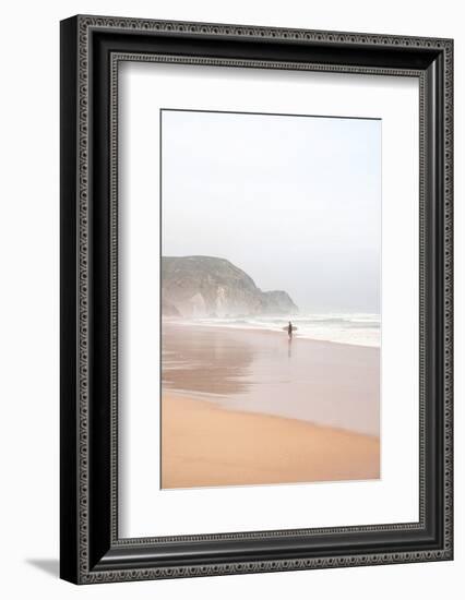The Lone Surfer-Henrike Schenk-Framed Photographic Print