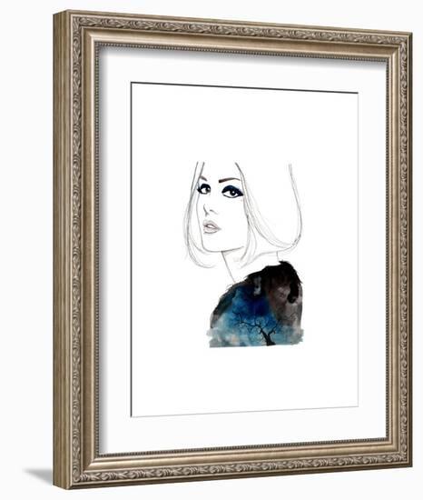 The Lone Tree-Jessica Durrant-Framed Art Print