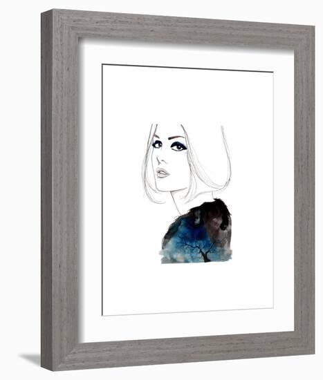 The Lone Tree-Jessica Durrant-Framed Art Print