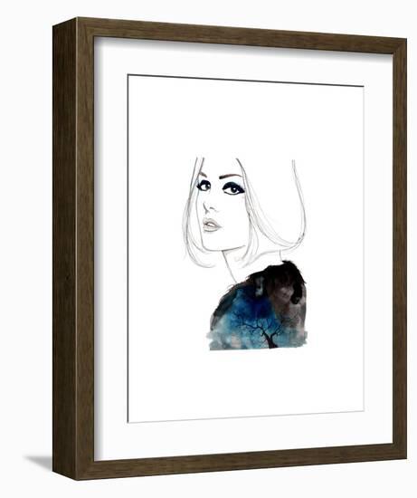 The Lone Tree-Jessica Durrant-Framed Art Print