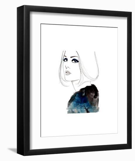 The Lone Tree-Jessica Durrant-Framed Art Print