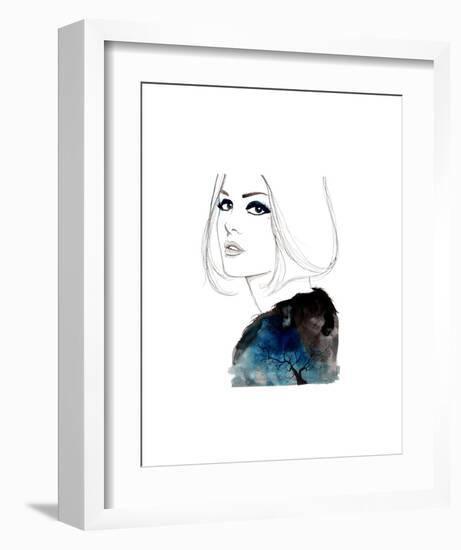 The Lone Tree-Jessica Durrant-Framed Art Print