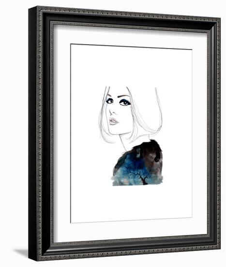 The Lone Tree-Jessica Durrant-Framed Art Print