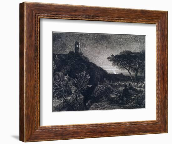 The Lonely Tower, 1879-Samuel Palmer-Framed Giclee Print