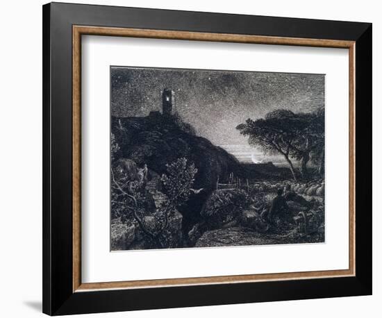 The Lonely Tower, 1879-Samuel Palmer-Framed Giclee Print