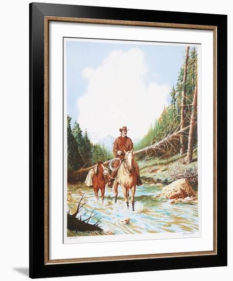 The Loner-John Duillo-Framed Limited Edition