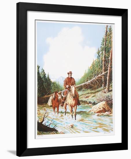 The Loner-John Duillo-Framed Limited Edition