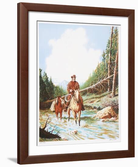 The Loner-John Duillo-Framed Limited Edition