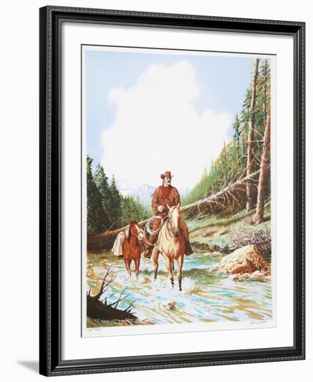 The Loner-John Duillo-Framed Limited Edition