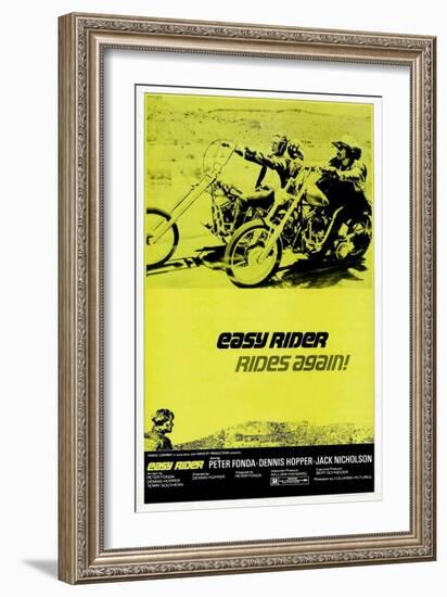 The Loners, 1969, "Easy Rider" Directed by Dennis Hopper-null-Framed Giclee Print