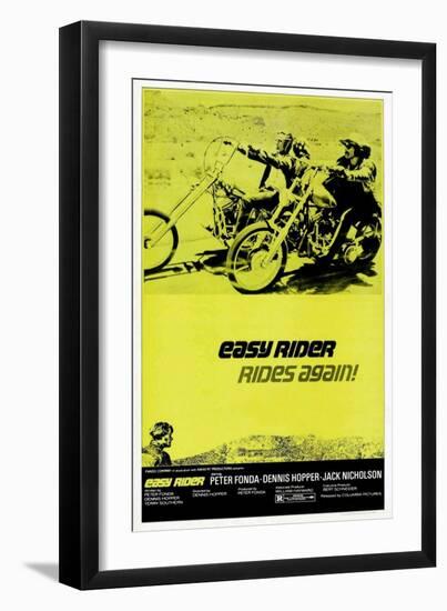 The Loners, 1969, "Easy Rider" Directed by Dennis Hopper-null-Framed Giclee Print