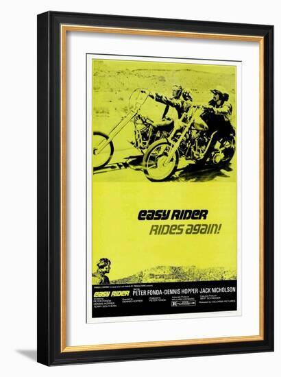 The Loners, 1969, "Easy Rider" Directed by Dennis Hopper-null-Framed Giclee Print