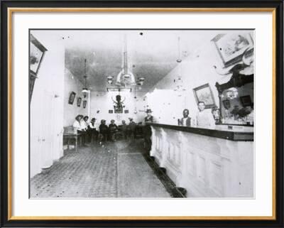 The Long Branch Saloon, Dodge City, Kansas, c.1880' Photographic
