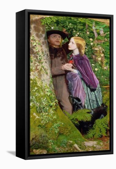 The Long Engagement, 1859 (Oil on Canvas)-Arthur Hughes-Framed Premier Image Canvas