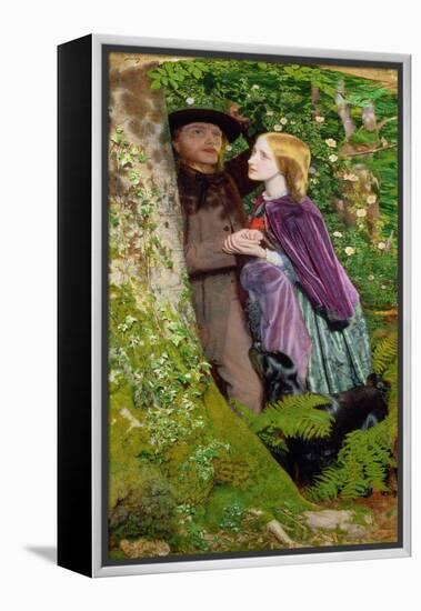 The Long Engagement, 1859 (Oil on Canvas)-Arthur Hughes-Framed Premier Image Canvas