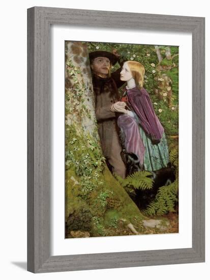 The Long Engagement, 1859-Arthur Hughes-Framed Giclee Print