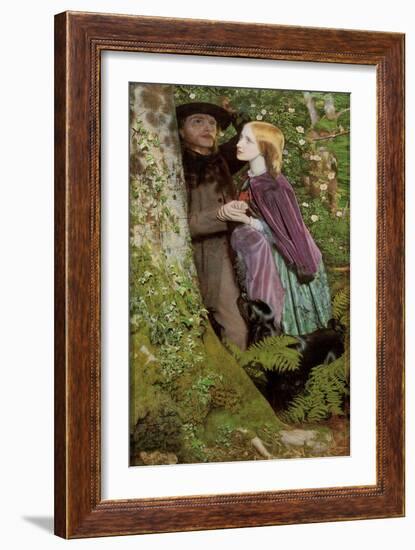 The Long Engagement, 1859-Arthur Hughes-Framed Giclee Print