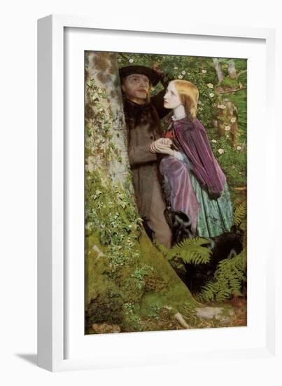 The Long Engagement, 1859-Arthur Hughes-Framed Giclee Print