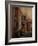 The Long Gallery at Hardwick-David Cox-Framed Giclee Print