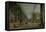 The Long Gallery, Hardwick-David Cox-Framed Premier Image Canvas