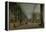 The Long Gallery, Hardwick-David Cox-Framed Premier Image Canvas