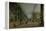 The Long Gallery, Hardwick-David Cox-Framed Premier Image Canvas