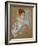 The Long Gloves-Mary Cassatt-Framed Giclee Print