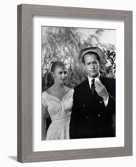 The Long, Hot Summer, Joanne Woodward, Paul Newman, 1958-null-Framed Photo