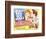 The Long, Long Trailer, Lucille Ball, Desi Arnaz on title lobbycard, 1954-null-Framed Premium Giclee Print