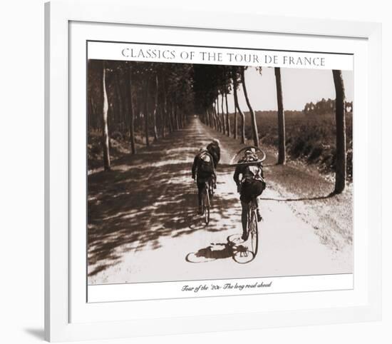 The Long Road Ahead-Presse ’E Sports-Framed Art Print