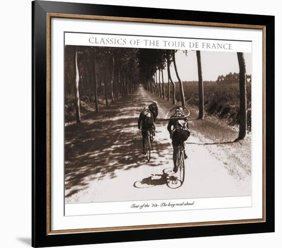 The Long Road Ahead-Presse ’E Sports-Framed Art Print