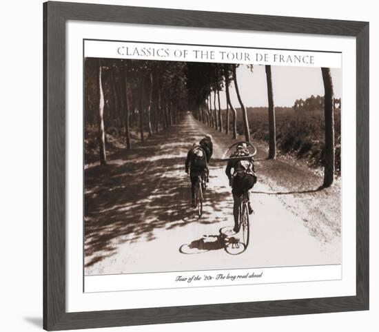 The Long Road Ahead-Presse ’E Sports-Framed Art Print