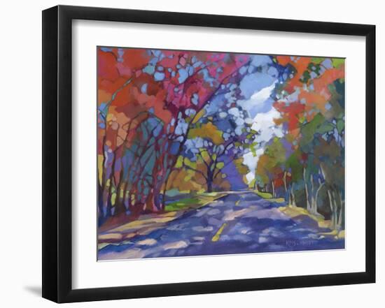 The Long Way Home-Karen Mathison Schmidt-Framed Art Print