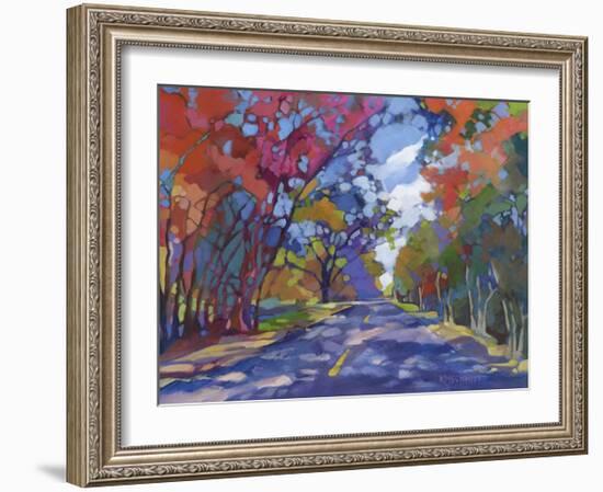 The Long Way Home-Karen Mathison Schmidt-Framed Art Print