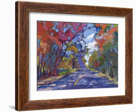 The Long Way Home-Karen Mathison Schmidt-Framed Art Print