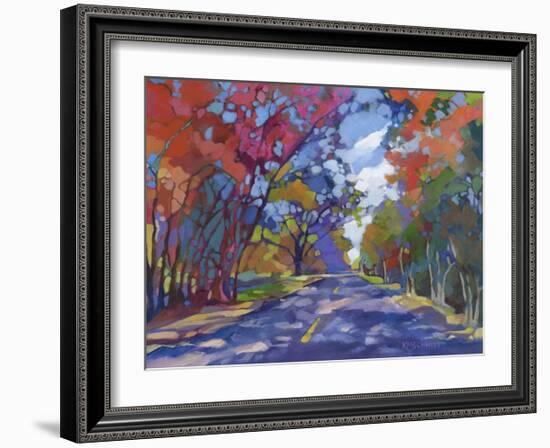 The Long Way Home-Karen Mathison Schmidt-Framed Art Print