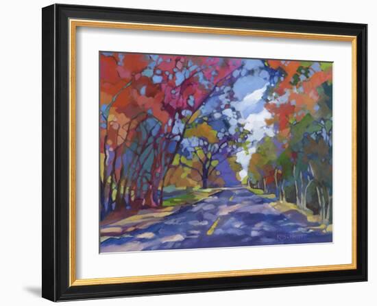 The Long Way Home-Karen Mathison Schmidt-Framed Art Print