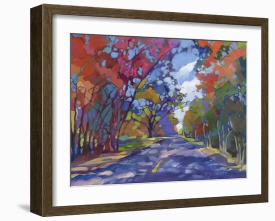 The Long Way Home-Karen Mathison Schmidt-Framed Art Print