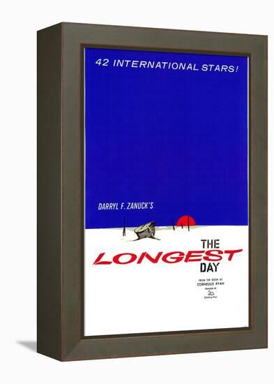 The Longest Day, 1962-null-Framed Stretched Canvas