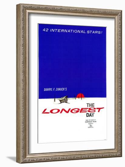 The Longest Day, 1962-null-Framed Art Print